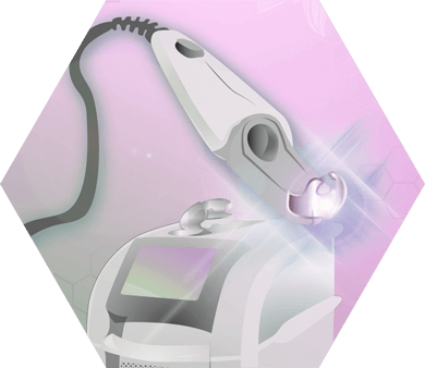 Alexandritlaser Illustration