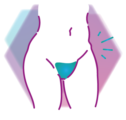 Icon Bikinzone (schematische Darstellung)