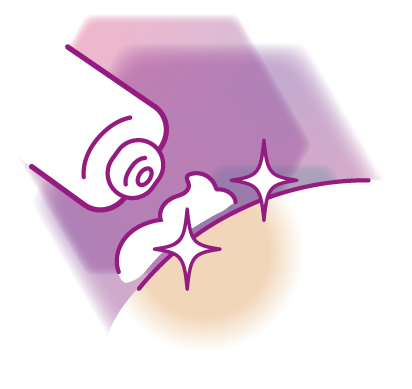 Icon Gel Applíkation