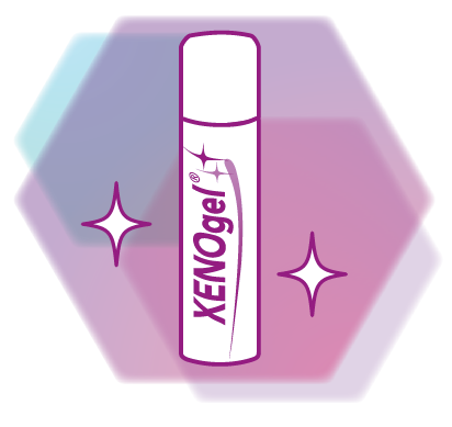 Icon XENOgel Technology-Fläschchen