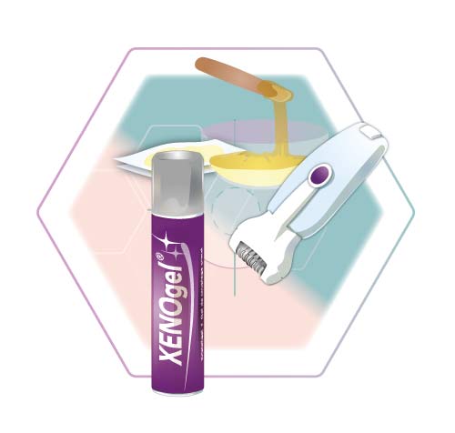 illustration comparison temporary hair removal methods