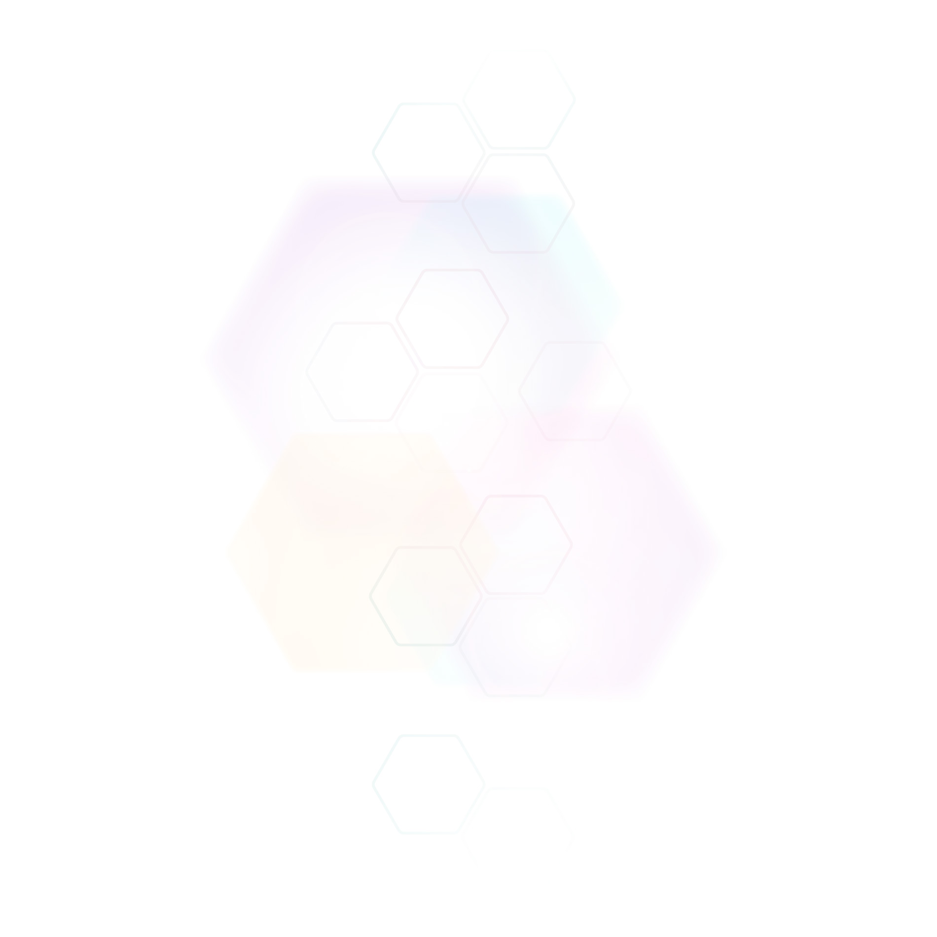 weißer Hintergrund mit lila Wabenmster