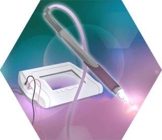 graphic needle epilation