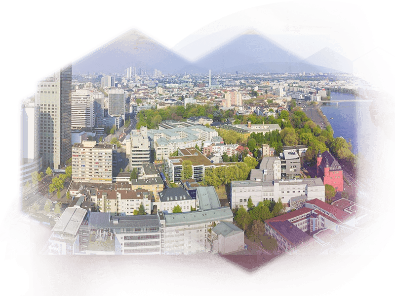 Blick auf Offenbach am Main