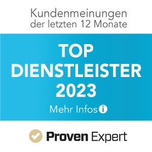 Badge Top Dienstleiseter Proven Expert