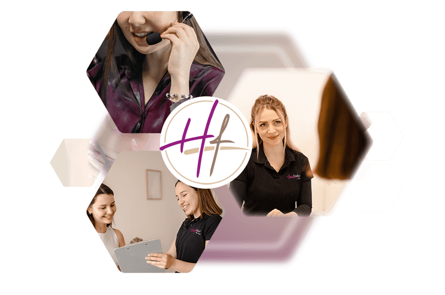 Haarfreiheit Service Fotokollage