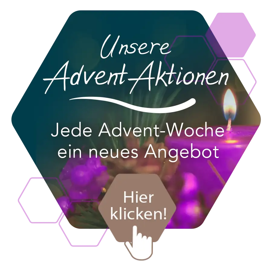 Button Advent-Aktionen Haarfreiheit